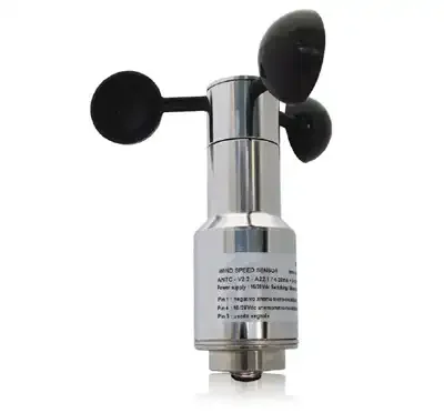 Anemometro in alluminio a coppette