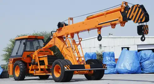 Compenenti di comando e sicurezza per gru idrauliche